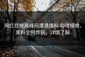 网红在晚高峰间遭遇爆料 勾魂摄魄，黑料全网炸锅，详情了解